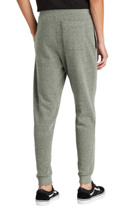 District Perfect Tri Fleece Jogger DT1307 - Grey Frost Back