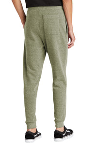 District Perfect Tri Fleece Jogger DT1307 - Military Green Frost Back