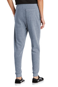 District Perfect Tri Fleece Jogger DT1307 - Navy Frost Back