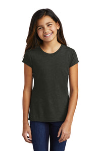 DISCONTINUED District  Girls Perfect Tri  Tee DT130YG - Black Frost