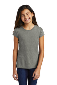 DISCONTINUED District  Girls Perfect Tri  Tee DT130YG - Grey Frost