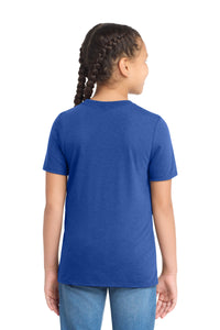 District  Youth Perfect Tri Tee - Deep Royal Back