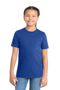 District  Youth Perfect Tri Tee - Deep Royal