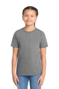District  Youth Perfect Tri Tee - Grey Frost
