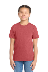 District  Youth Perfect Tri Tee - Red Frost