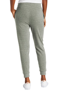 District Women's Perfect Tri Fleece Jogger DT1310 - Grey Frost Back