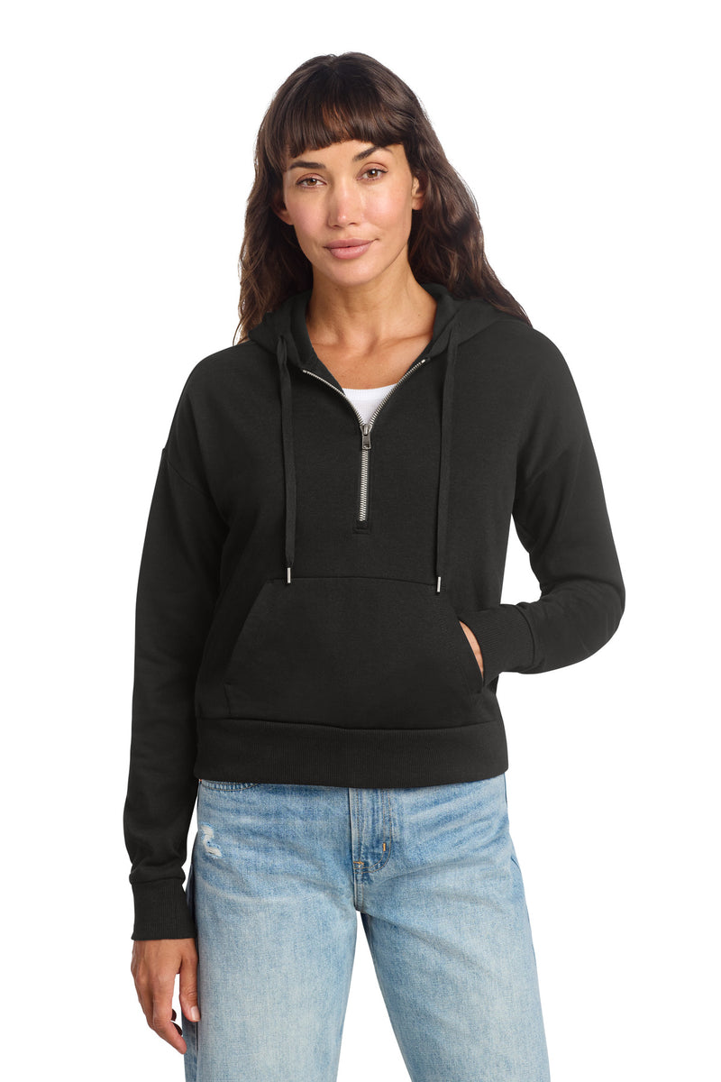 District Women's Perfect Tri Fleece 1/2-Zip Pullover DT1311