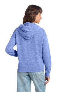 District Women's Perfect Tri Fleece 1/2-Zip Pullover DT1311 - Royal Frost Back