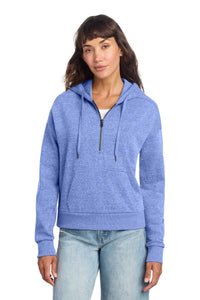 District Women's Perfect Tri Fleece 1/2-Zip Pullover DT1311 - Royal Frost