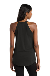 District   Women's Perfect Tri  Rocker Tank - Black Back