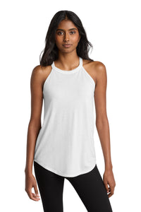 District   Women's Perfect Tri  Rocker Tank - White
