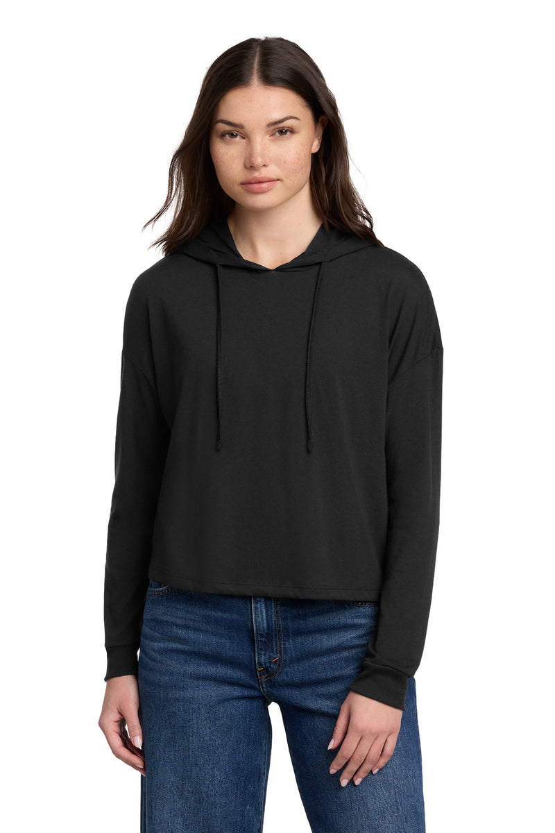 District Women's Perfect Tri Midi Long Sleeve Hoodie DT1390L