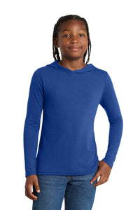 District  Youth Perfect Tri  Long Sleeve Hoodie DT139Y - Deep Royal