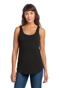 District Women's Perfect Tri Relaxed Tank DT151 - Black