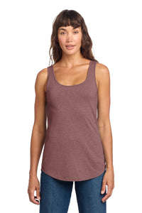 District Women's Perfect Tri Relaxed Tank DT151 - Blush Frost