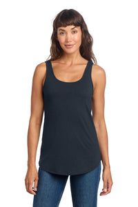 District Women's Perfect Tri Relaxed Tank DT151 - New Navy