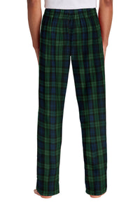 District Flannel Plaid Pant - Forest Green/ Team Navy Black Watch Plaid Back