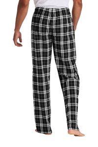 District Flannel Plaid Pant - Black Back