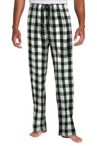 District Flannel Plaid Pant - Black/ White Buffalo Check