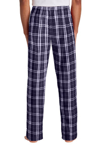 District Flannel Plaid Pant - Purple/ White Back