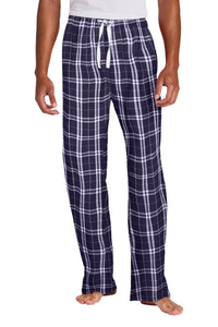 District Flannel Plaid Pant - Purple/ White