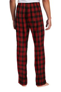 District Flannel Plaid Pant - Red/ Black Buffalo Check Back