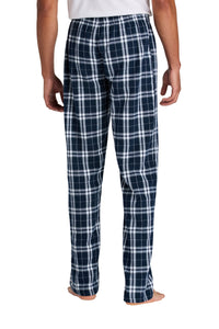 District Flannel Plaid Pant - True Navy Back