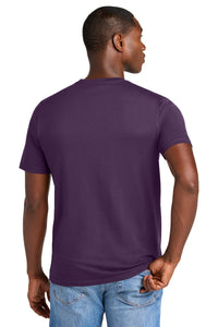 District Perfect Weight CVC Tee DT184 - Blackberry Back