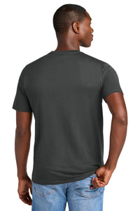 District Perfect Weight CVC Tee DT184 - Charcoal Back