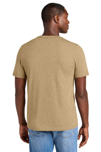 District Perfect Weight CVC Tee DT184 - Dune Heather Back