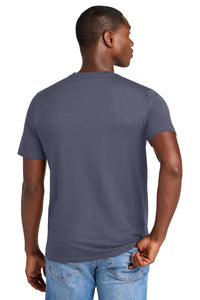District Perfect Weight CVC Tee DT184 - Elderberry Back