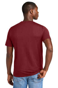 District Perfect Weight CVC Tee DT184 - Garnet Back