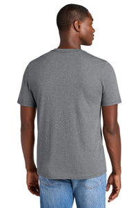 District Perfect Weight CVC Tee DT184 - Graphite Heather Back