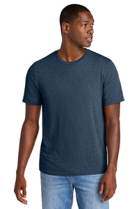 District Perfect Weight CVC Tee DT184 - Heathered Navy