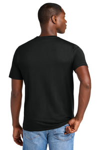 District Perfect Weight CVC Tee DT184 - Jet Black Back
