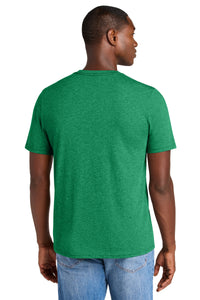 District Perfect Weight CVC Tee DT184 - Meadow Green Heather Back
