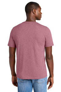 District Perfect Weight CVC Tee DT184 - Orchid Haze Heather Back