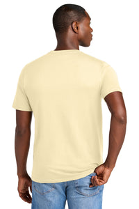 District Perfect Weight CVC Tee DT184 - Soft Yellow Back