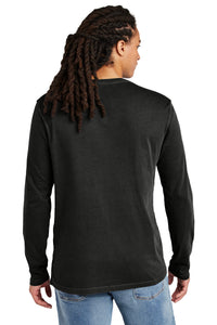 District Wash Long Sleeve Tee DT2103 - Black Back