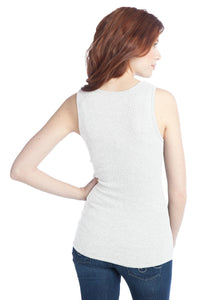 DISCONTINUED District - Juniors 2x1 Rib Tank - White Back