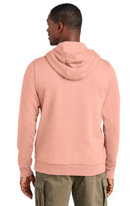 District Wash Fleece Hoodie DT2200 - Cactus Rose Pink Back