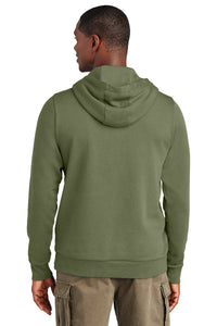 District Wash Fleece Hoodie DT2200 - Olive Drab Green Back