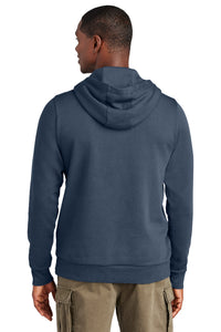 District Wash Fleece Hoodie DT2200 - True Navy Back