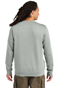 District Wash Fleece Crew DT2204 - Gusty Grey Back