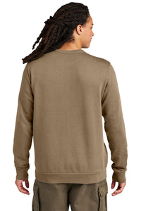 District Wash Fleece Crew DT2204 - Mushroom Back