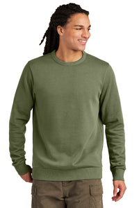 District Wash Fleece Crew DT2204 - Olive Drab Green