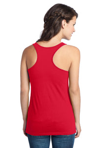 DISCONTINUED District - Juniors 60/40 Racerback Tank - New Red Back