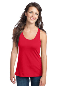 DISCONTINUED District - Juniors 60/40 Racerback Tank - New Red
