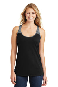 DISCONTINUED District Juniors Varsity Tank - Black/ Black