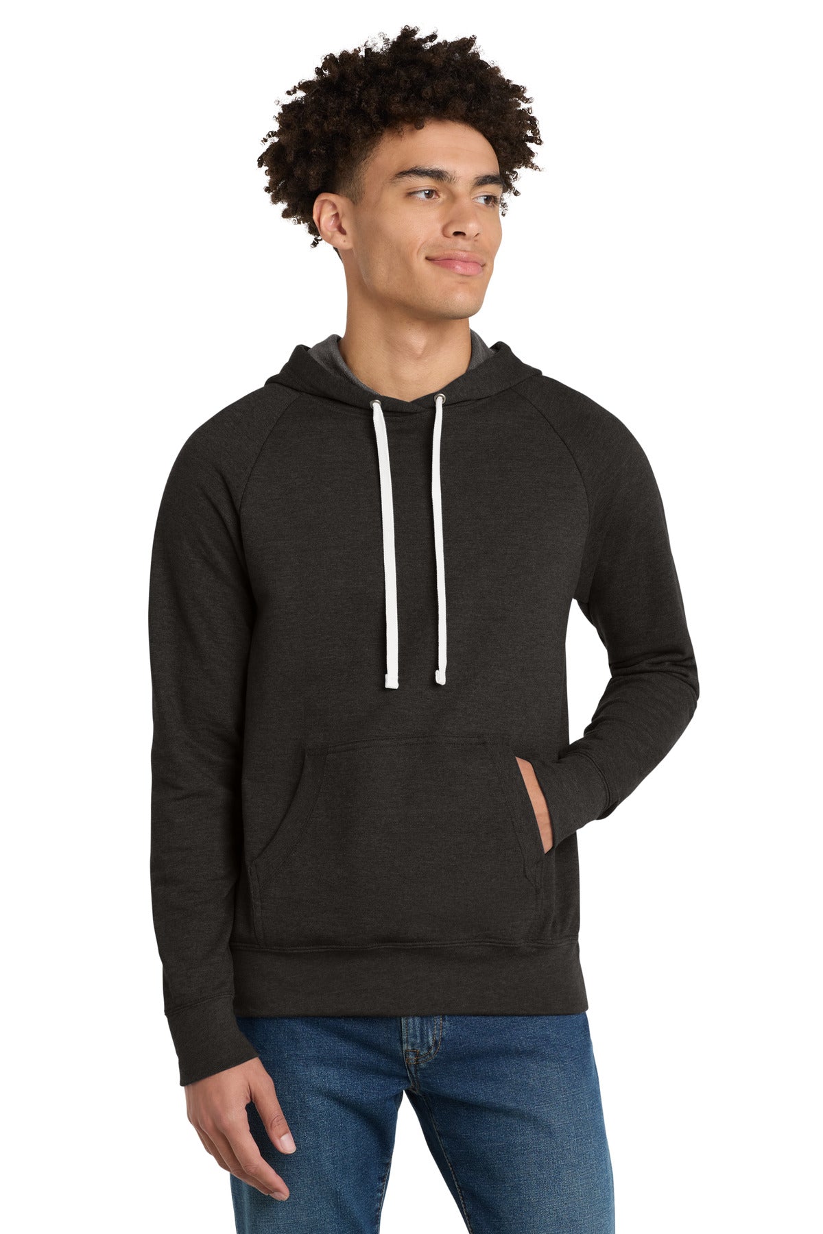 District  Perfect Tri  French Terry Hoodie - Black